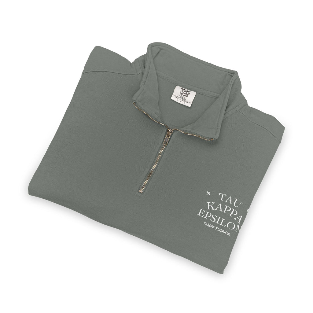 TKE Quarter-Zip Sweatshirt
